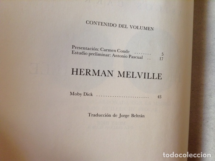 Libros de segunda mano: Herman Melville. Cl&aacute;sicos Carroggio - Foto 3