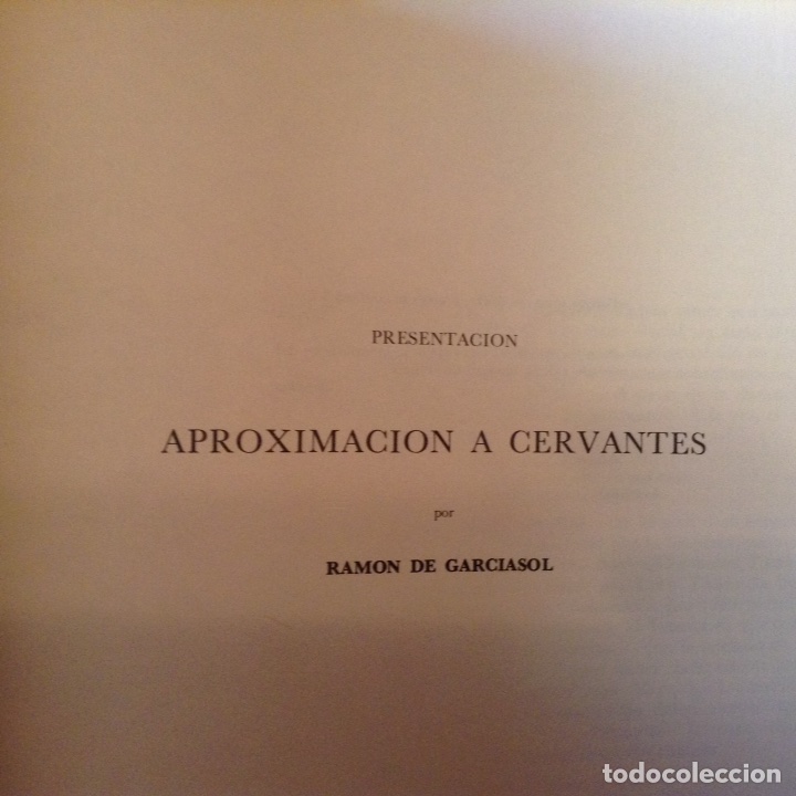 Libros de segunda mano: Miguel de Cervantes. Cl&aacute;sicos Carroggio - Foto 2