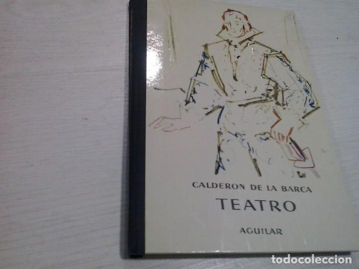 Libros de segunda mano: CALDERON DE LA BARCA. TEATRO . AGUILAR. ILUSTRADO - Foto 1