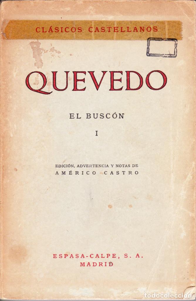 Libros de segunda mano: EL BUSC&Oacute;N. QUEVEDO - Foto 1