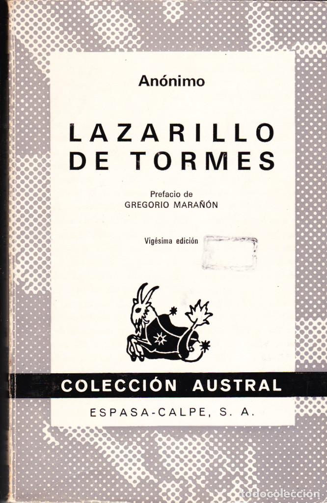 Libros de segunda mano: LAZARILLO DE TORMES. AN&Oacute;NIMO - Foto 1