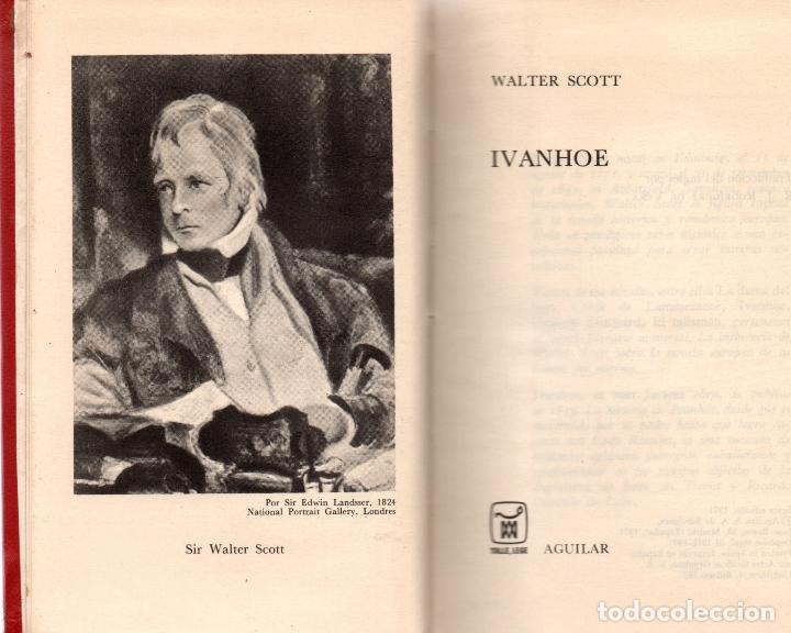 Libros de segunda mano: IVANHOE. WALTER SCOTT. AGUILAR S.A. DE EDICIONES, 1971. - Foto 2
