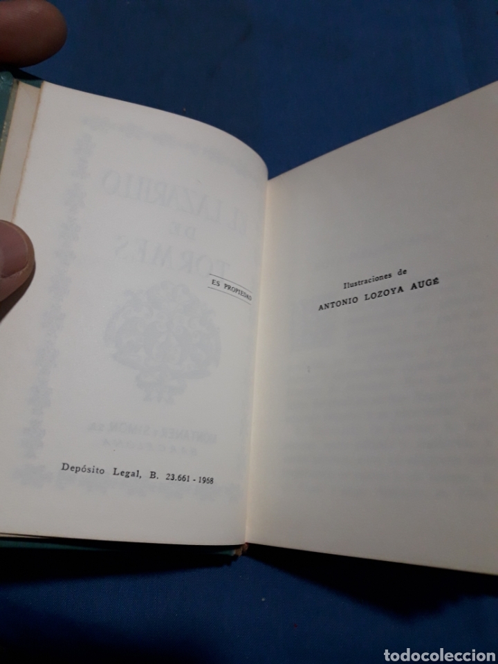 Libros de segunda mano: EL LAZARILLO DE TORMES 1968 - Foto 4