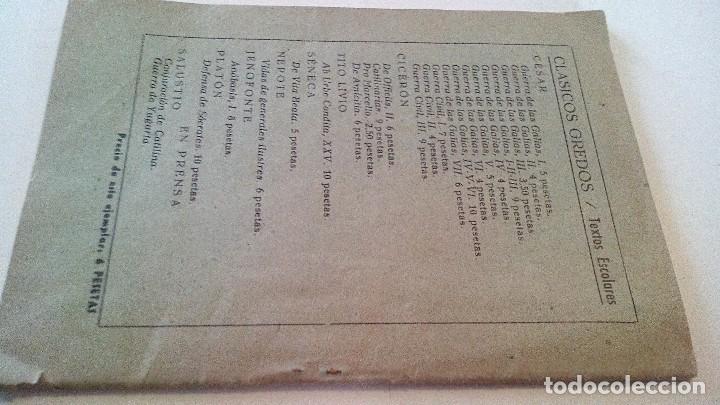 Libros de segunda mano: DE AMITICIA-CICERON-EDITORIAL GREDOS 1947 - Foto 2