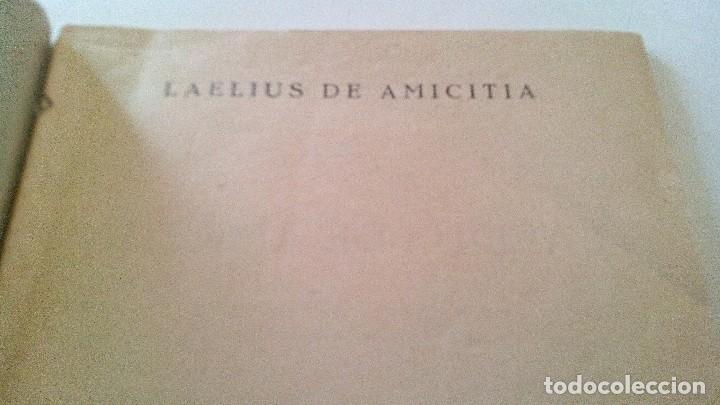 Libros de segunda mano: DE AMITICIA-CICERON-EDITORIAL GREDOS 1947 - Foto 3