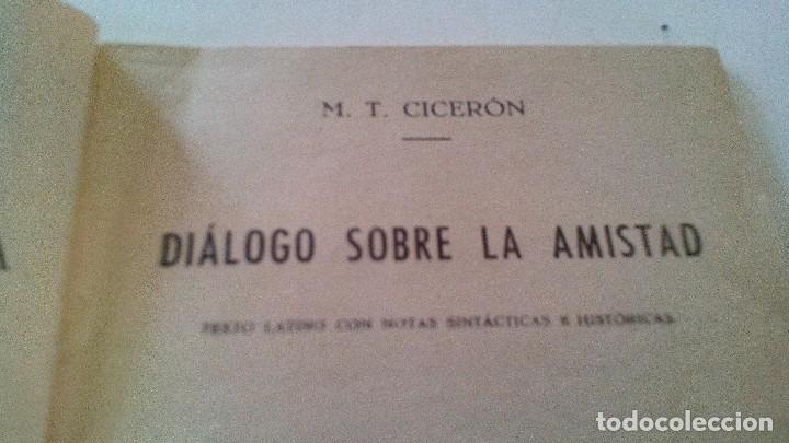 Libros de segunda mano: DE AMITICIA-CICERON-EDITORIAL GREDOS 1947 - Foto 7