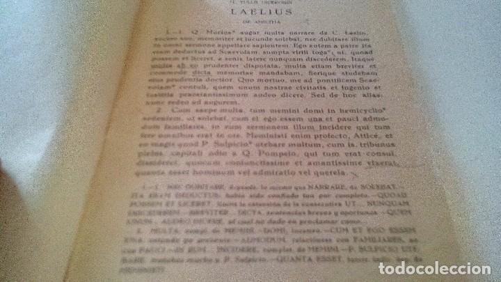 Libros de segunda mano: DE AMITICIA-CICERON-EDITORIAL GREDOS 1947 - Foto 9