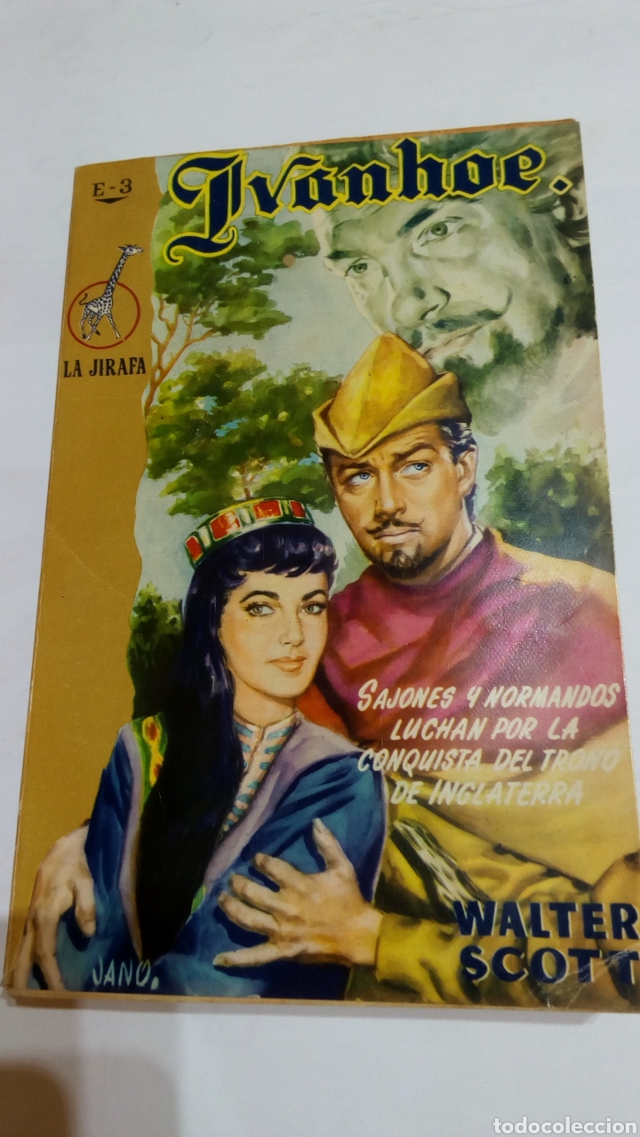 Libros de segunda mano: Libro Ivanhoe. Walter Scott. La jirafa. Editorial Tesoro. 1&deg;edici&oacute;n 1952 - Foto 1