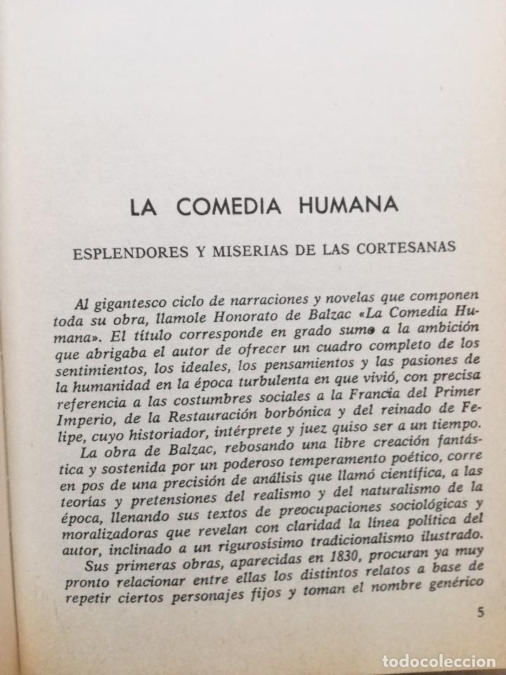 Libros de segunda mano: BALZAC Y LA COMEDIA HUMANA.E ZOLA.EDICIONES PETONIO 1976 - Foto 4