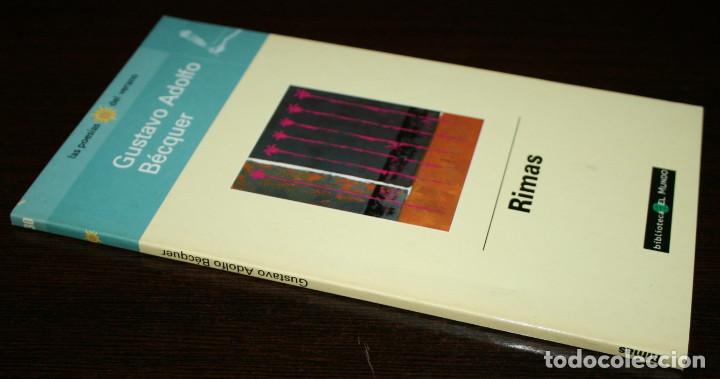 Libros de segunda mano: B&Eacute;CQUER - RIMAS - BIB. EL MUNDO N&ordm; 30 - 1998 - Foto 2