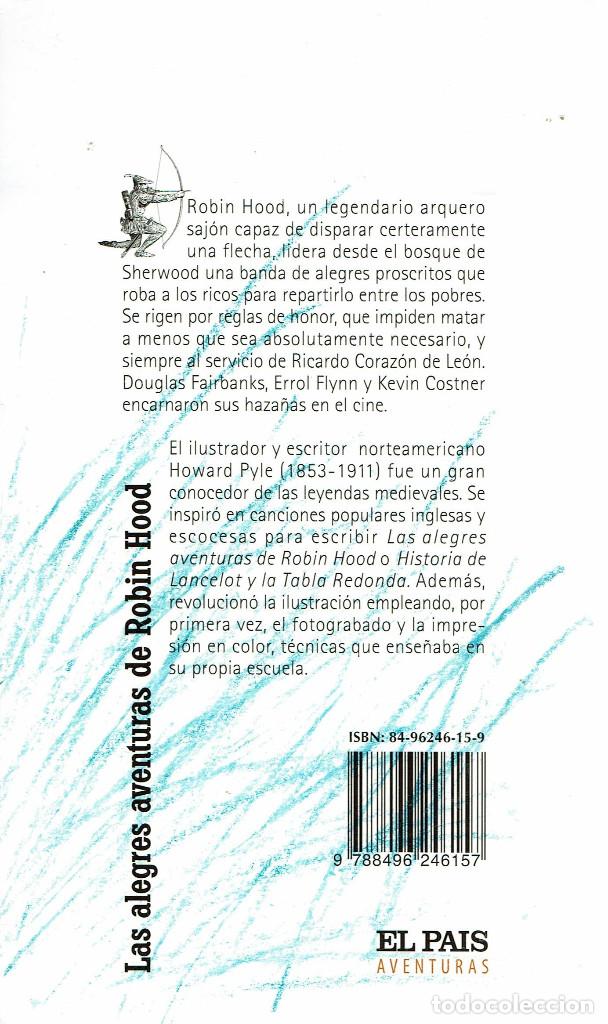 Libros de segunda mano: Woward Pyle - Robin Hood - Col. Aventuras vv - Foto 2