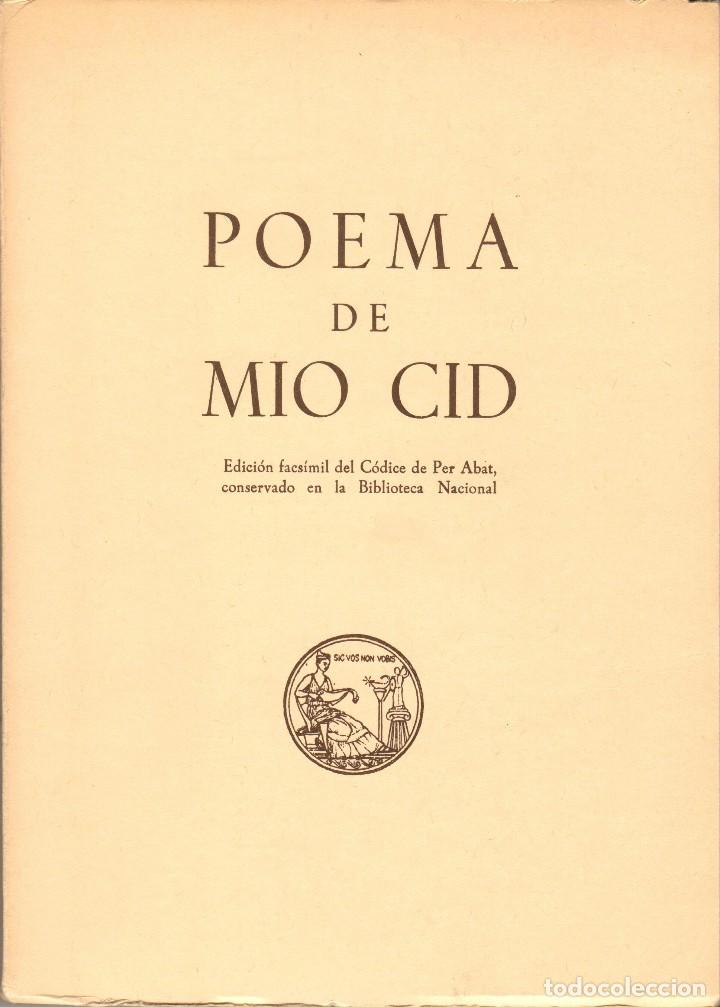 Poema De Mío Cid Texto Facsímil De Códice Y Ed Comprar Libros