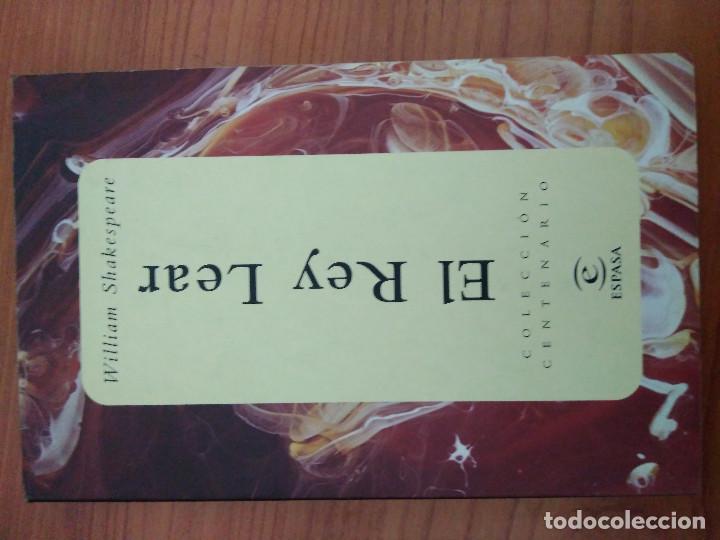 Libros de segunda mano: El Rey Lear &ndash; William Shakespeare &ndash; Espasa - Foto 1