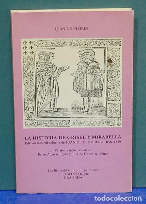 Libros de segunda mano: La historia de Grisel y Mirabella. Juan de Flores - Foto 1