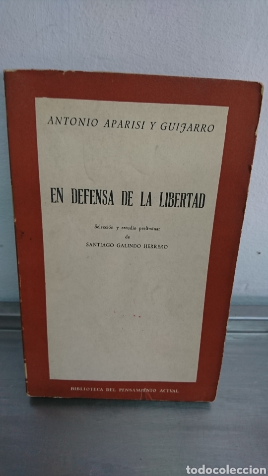 Libros de segunda mano: EN DEFENSA DE LA LIBERTAD - Foto 1
