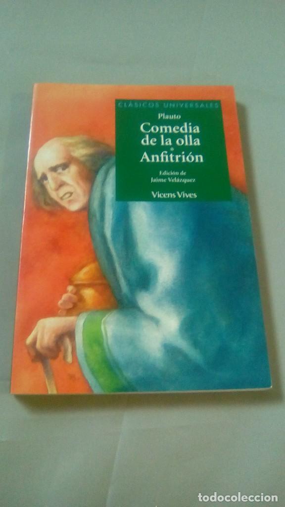 Libros de segunda mano: COMEDIA DE LA OLLA. ANFITRION - Foto 1