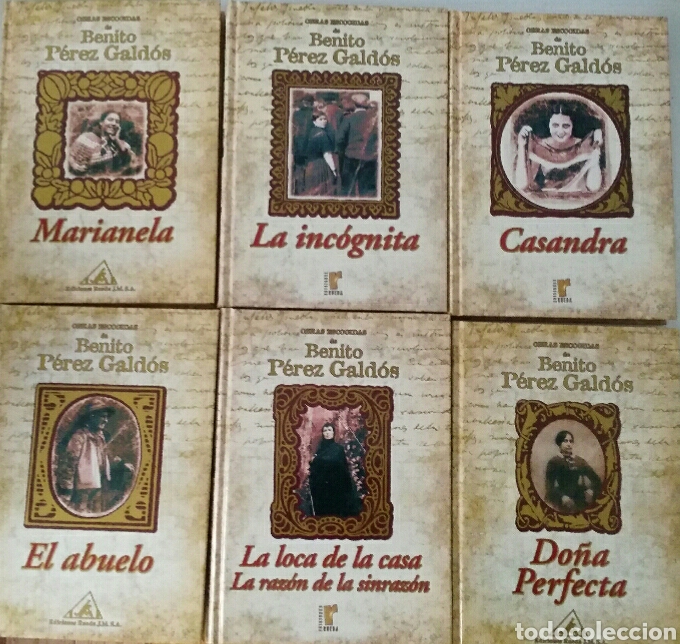 Libri di seconda mano: Seis obras de Benito P&eacute;rez Gald&oacute;s
