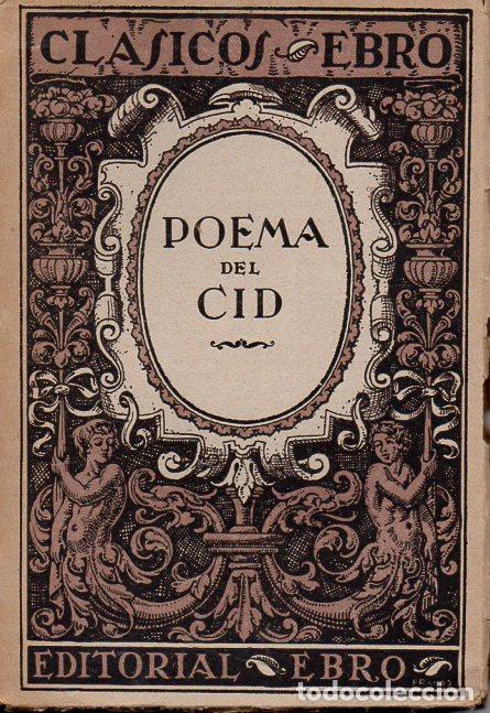 Libros de segunda mano: POEMA DEL CID (CL&Aacute;SICOS EBRO, 1941) - Foto 1
