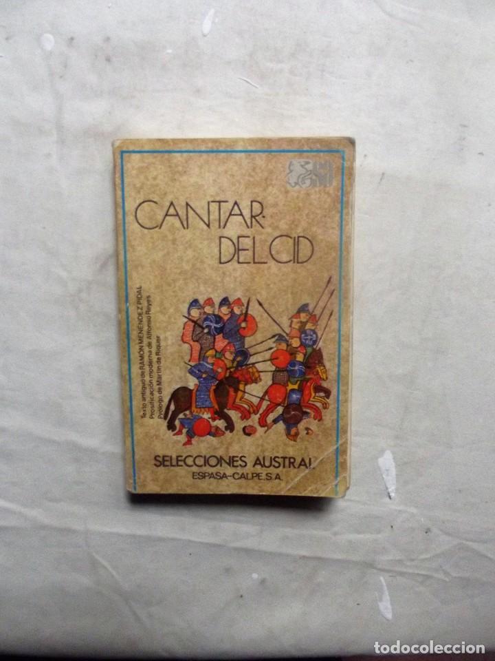 Libros de segunda mano: CANTAR DEL CID SELECCIONES AUSTRAL - Foto 1