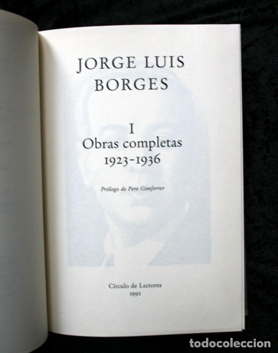 Jorge Luis Borges - Obras Completas - 3 Tomos - - Comprar Libros ...