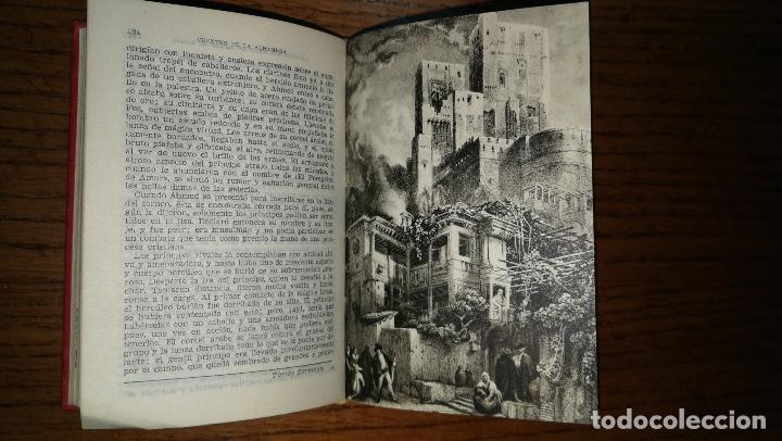 Libros de segunda mano: CUENTOS DE LA ALHAMBRA / W. IRVING / ED. PADRE SUAREZ 1961 / ILUSTRADO - Foto 6