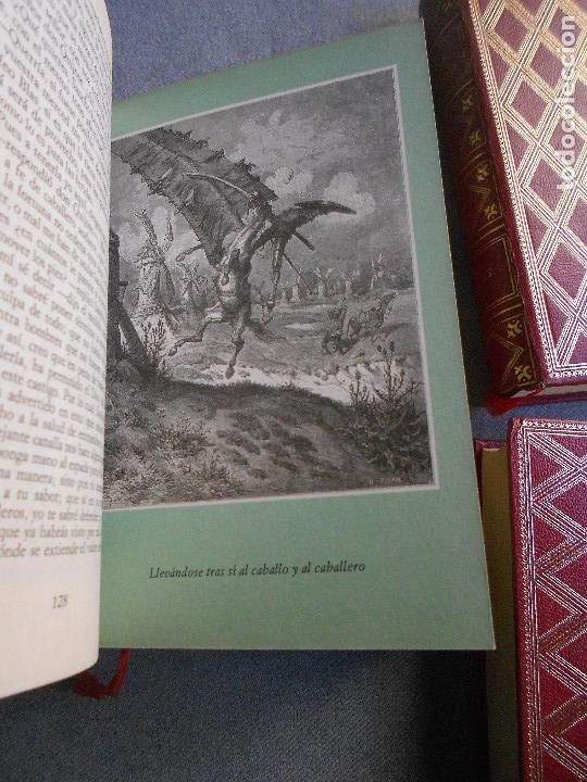 Libros de segunda mano: DON QUIJOTE DE LA MANCHA. TRES TOMOS - Foto 5