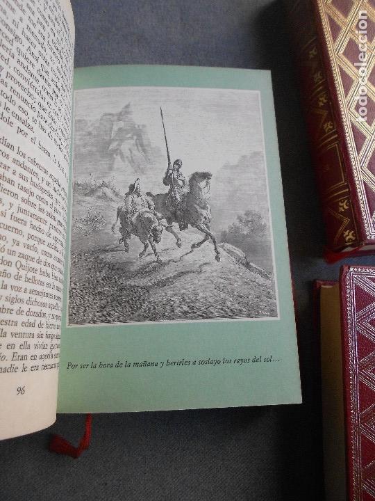 Libros de segunda mano: DON QUIJOTE DE LA MANCHA. TRES TOMOS - Foto 6