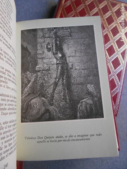 Libros de segunda mano: DON QUIJOTE DE LA MANCHA. TRES TOMOS - Foto 9