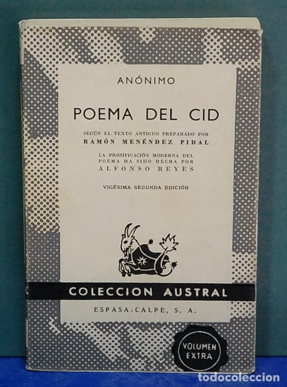 Libros de segunda mano: Poema del Cid. An&oacute;nimo - Foto 1