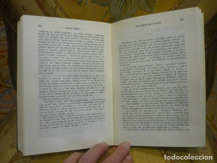 Libros de segunda mano: IMPACIENCIA DEL CORAZ&Oacute;N, DE STEFAN ZWEIG. - Foto 6
