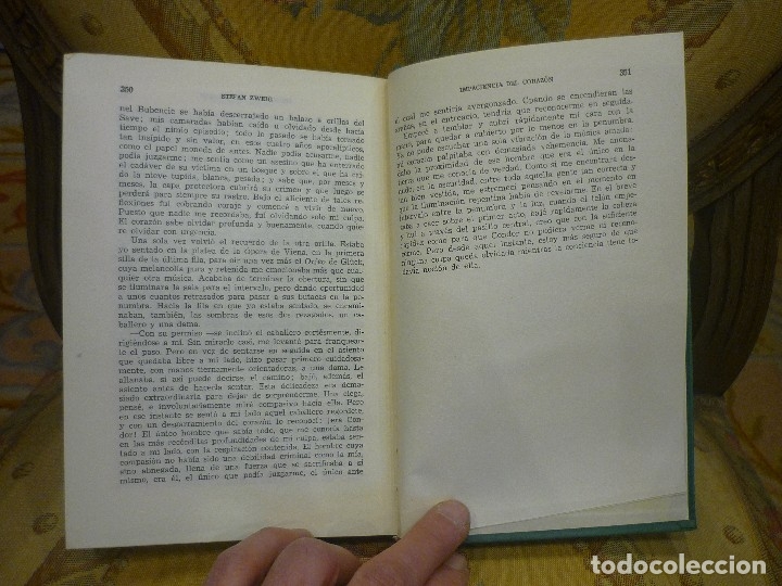 Libros de segunda mano: IMPACIENCIA DEL CORAZ&Oacute;N, DE STEFAN ZWEIG. - Foto 7