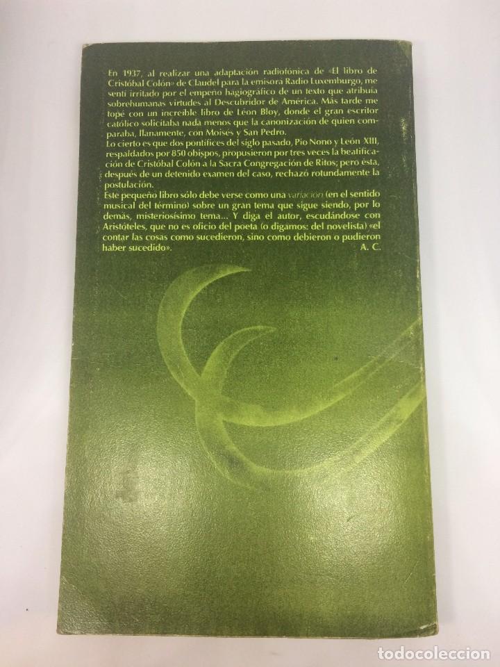 Libros de segunda mano: El arpa y la Sombra. Novela. Alejo Carpenter - Foto 6