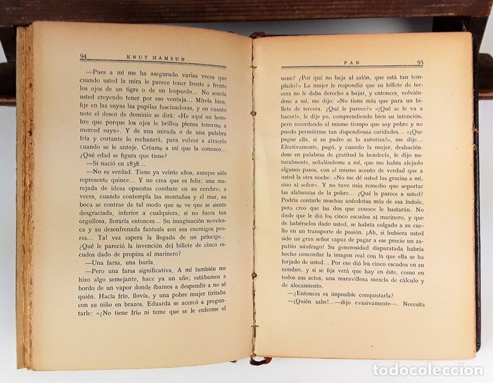 Libros de segunda mano: PAN. KNUT HAMSUN. BIBLIOTECA NUEVA. S/F. - Foto 3