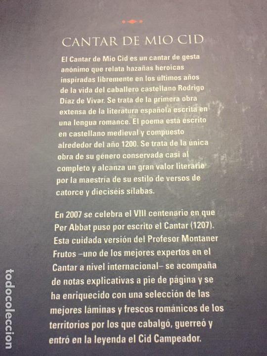 Libros de segunda mano: Cantar de Mio Cid, Edici&oacute;n conmemorativa del VII centenario (1207-2007) - Foto 15