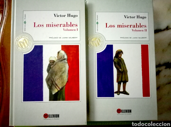 Libros de segunda mano: LOS MISERABLES VOL. 1 y 2 COMPLETA - MILLENIUM - Foto 1