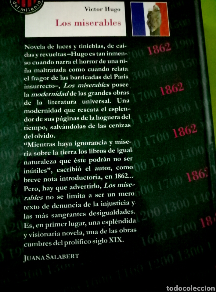 Libros de segunda mano: LOS MISERABLES VOL. 1 y 2 COMPLETA - MILLENIUM - Foto 3