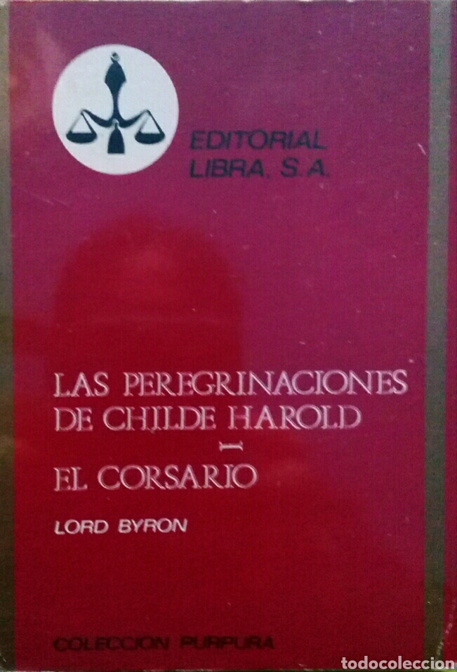 Second hand books: Lord Byron. Las peregrinaciones de Childe Harold. El corsario.