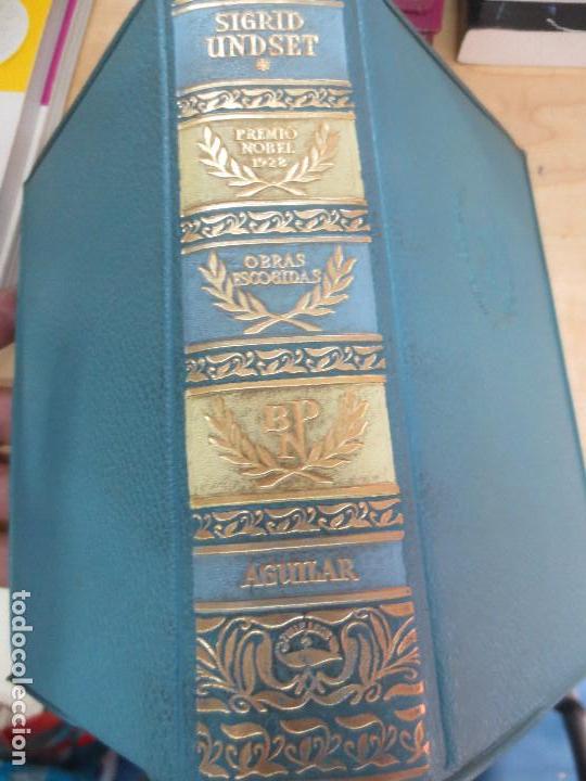 Libros de segunda mano: OBRAS ESCOGIDAS SIGRID UNDSET EDIT AGUILAR A&Ntilde;O 1958 - Foto 1