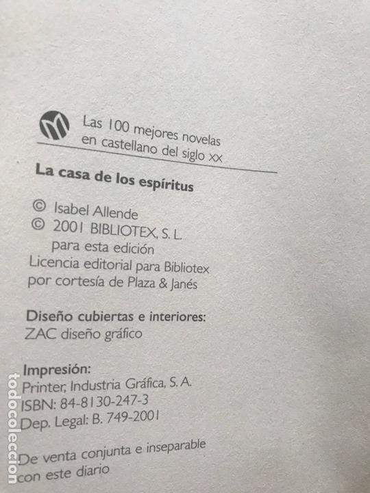 Libros de segunda mano: La casa de los esp&iacute;ritus - Isabel Allende - Foto 5