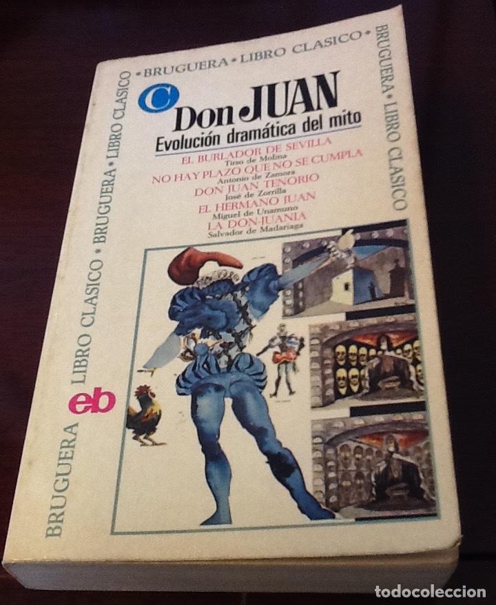 Libros de segunda mano: Don Juan. Evoluci&oacute;n dram&aacute;tica del mito. - Foto 1
