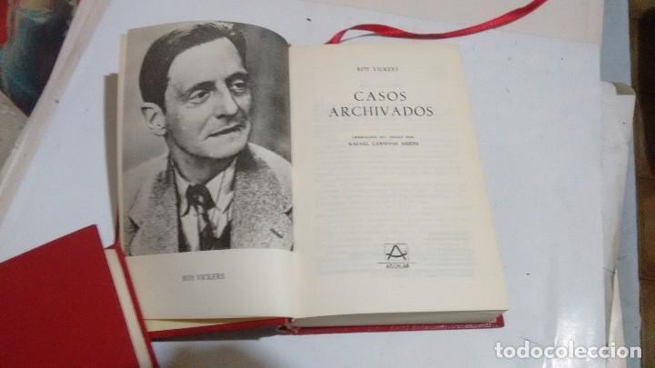 Libros de segunda mano: ROY VICKERS - CASOS ARCHIVADOS - ED. AGUILAR - Foto 2