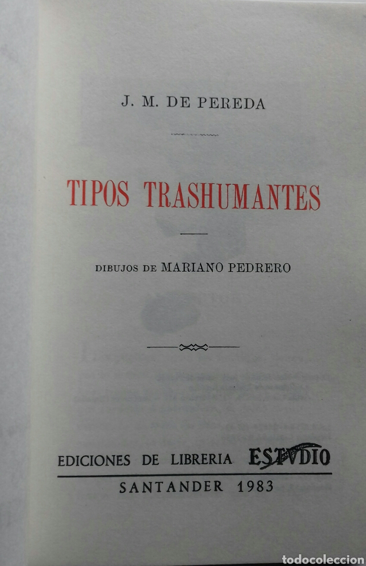Libros de segunda mano: Tipos Trashumantes. 1983 - Foto 3