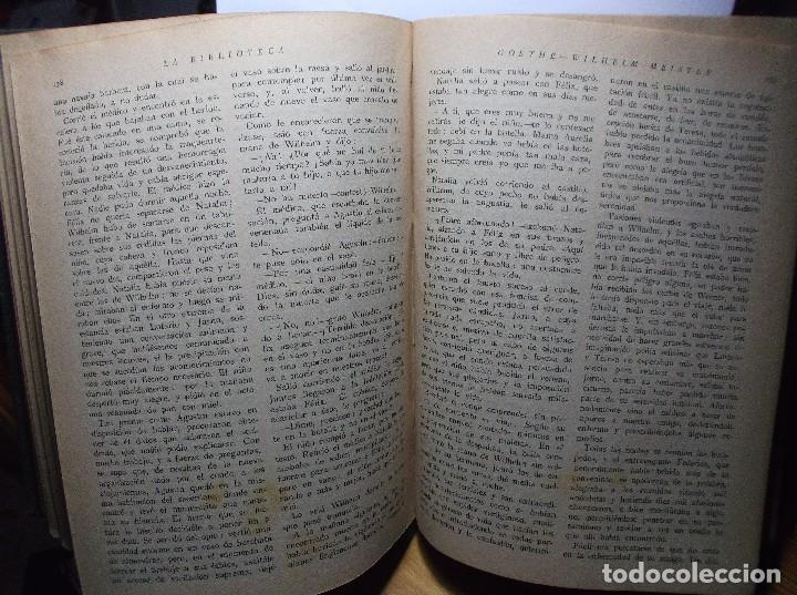 Libros de segunda mano: GOETHE - OBRAS COMPLETAS - WILHELM MEISTER - Foto 2