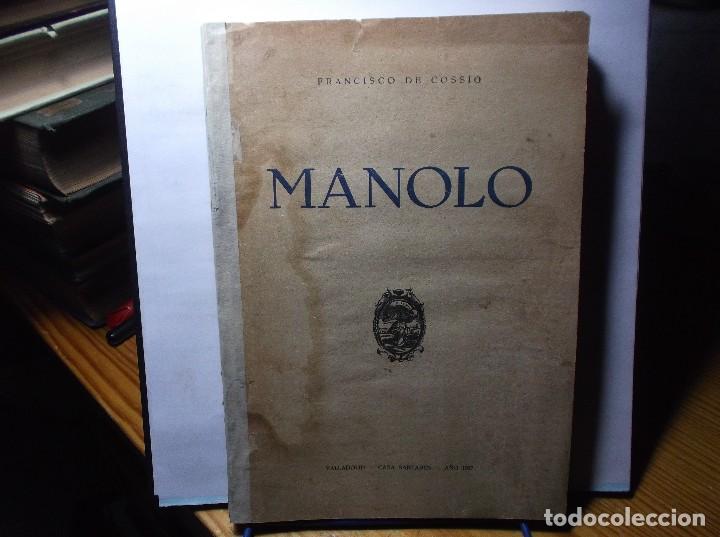 Libros de segunda mano: MANOLO - FRANCISCO DE COSSIO - 1937. - Foto 1