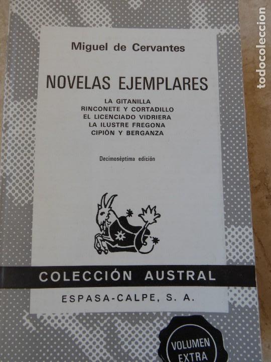 Libros de segunda mano: Novelas ejemplares. M. de Cervantes. - Foto 1