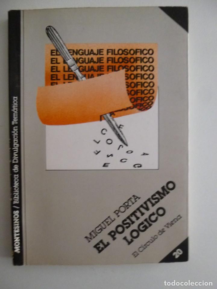 Libros de segunda mano: El positivismo l&oacute;gico Miguel Porta - Foto 1