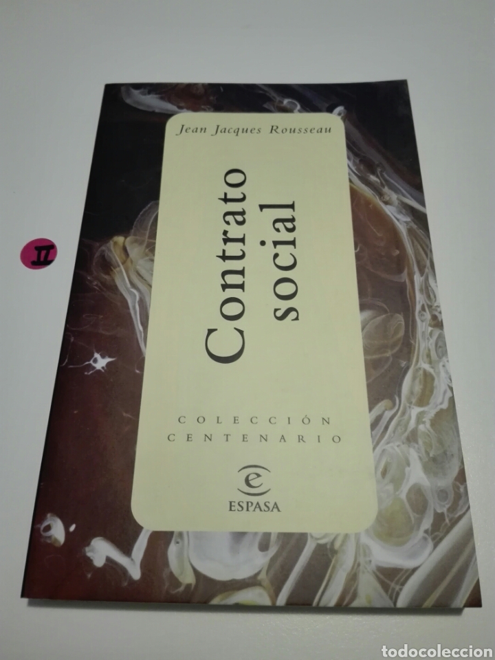Libros de segunda mano: CONTRATO SOCIAL. JEAN JACQUES ROUSSESU. - Foto 1