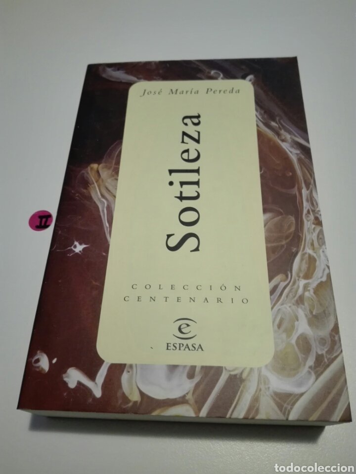 Libros de segunda mano: SOTILEZA. JOSE MARIA PEREDA. - Foto 1