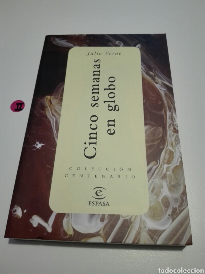 Libros de segunda mano: CINCO SEMANAS EN GLOBO. JULIO VERNE. - Foto 1