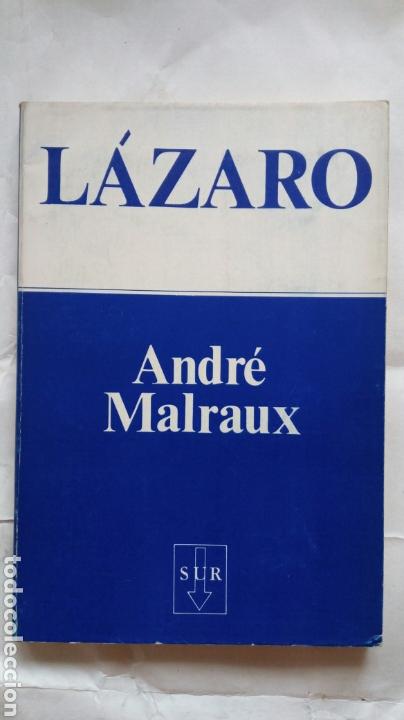 Libros de segunda mano: L&aacute;zaro. Andr&eacute; Malraux. - Foto 1